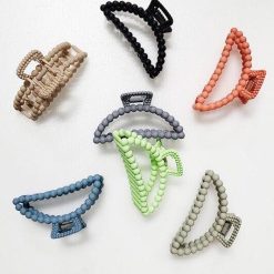 Acrylic Matte Bauble Hair Claw-Arch