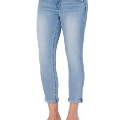 Democracy "Ab" solution Ankle Skimmer Light Wash