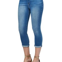 Democracy Modern "Ab"solution High Rise Crop Luxe Jeans