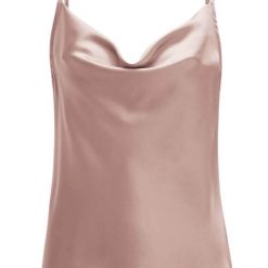 Elegant Women's Basic Cowl Neck Cami