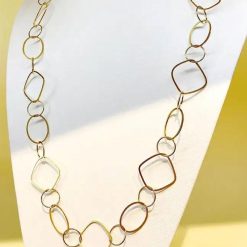 Everyday Gold Loop Long Necklace