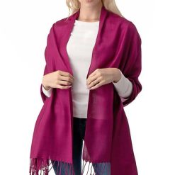 Pashmina Fringe Shawl-Scarf | Women's Shawl