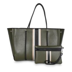 Haute Shore Greyson Tote Envy | Camo Neoprene Handbags
