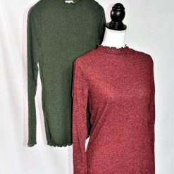 Ivy Lettuce-Edge Detailed Top