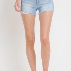 Just USA Destroyed Denim Shorts