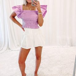 Taylor Pleated Shorts