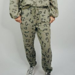 Cheetah Print Joggers