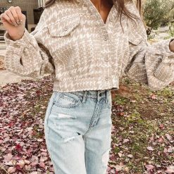 Everly Jacket – Taupe