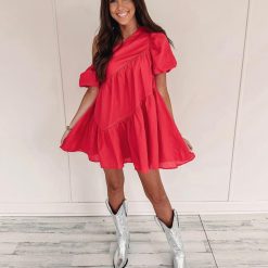 Jamie Dress – Red