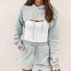 Kendall Cropped Hoodie