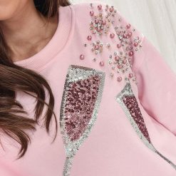 Pink Champagne Pullover