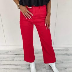 Ruby Red Pants