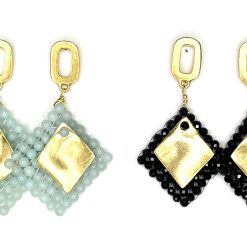 Stacy Earring- Amazonite